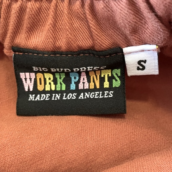 Big Bud Press Clay Red Work Pants - Picture 3 of 5